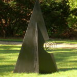 Joseph Kurhajec, "Queen," 1978-1979, metal sculpture, 83”H